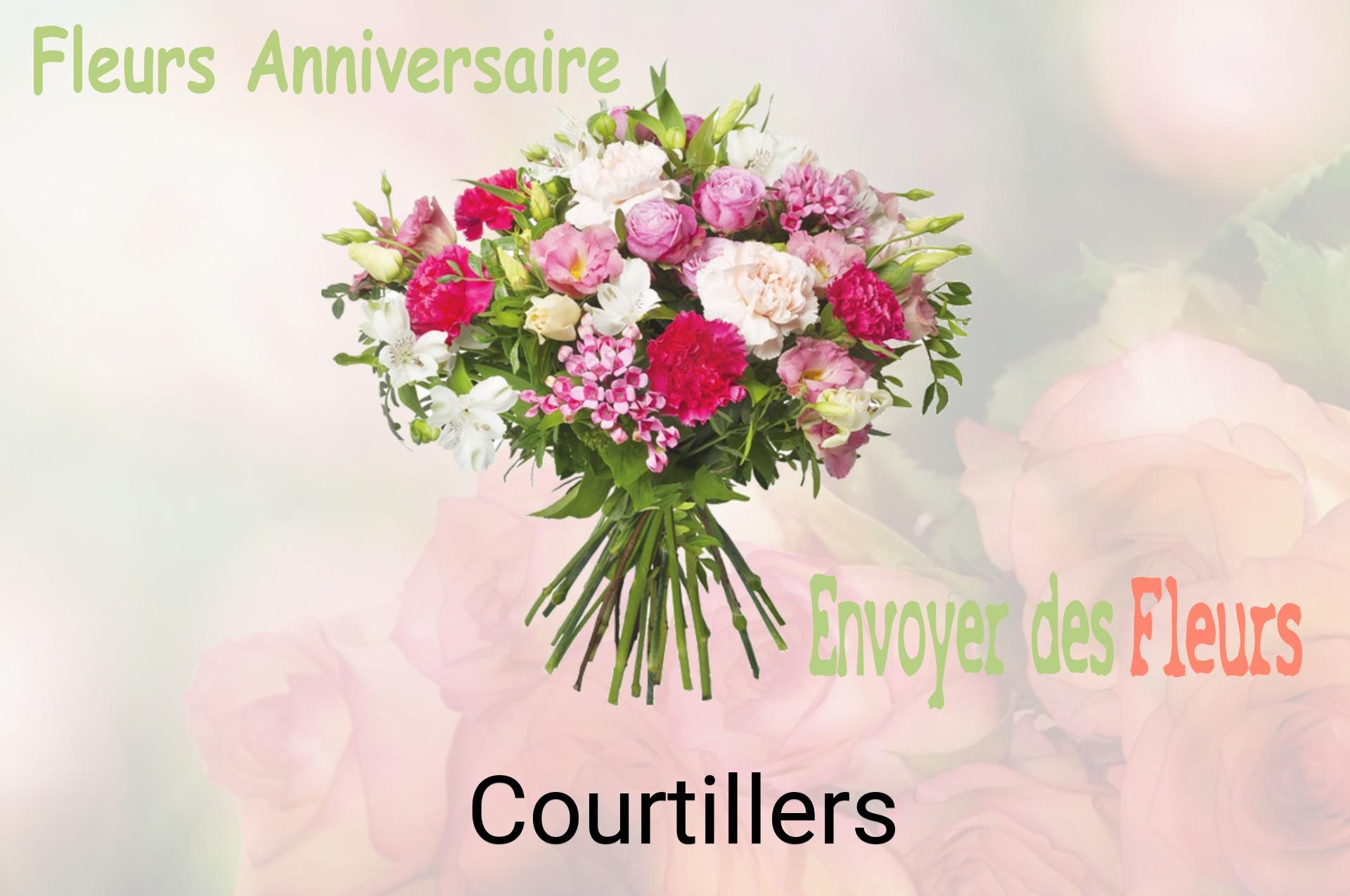 Bouquet de fleurs d’anniversaire livré à Courtillers